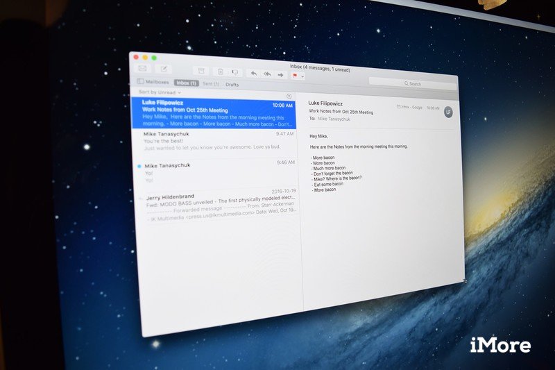 email setup for mac
